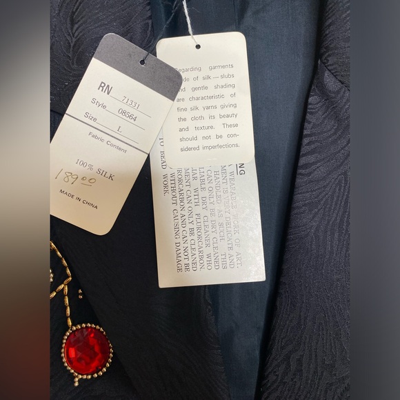 Deadstock Vintage Adam Douglass 80s jewel blazer - Picture 3 of 5